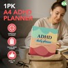SOL ADHD Daily Planner, A4 with 30 pages Productivity Planner