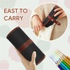 VICHOS 48 Professional Colouring Pencils, Colouring Pencils Set with Rolling
