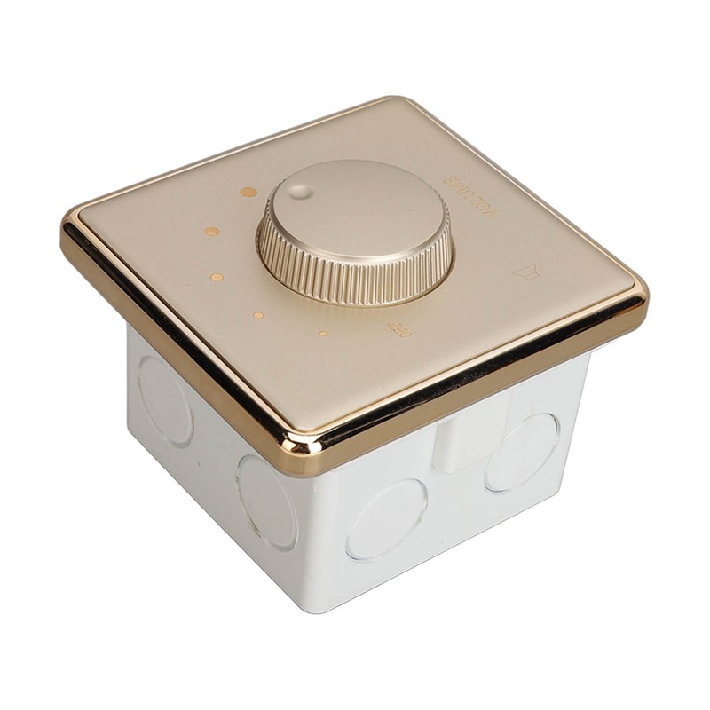Volume Control Knob 30W 4 Position Wall Mount Volume Control