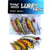 trifyd ® - Pack of 5 trout swimming fish, 6