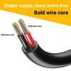 CENSHI 10FT 14AWG DC Power Extension Cable 5.5x2.5mm Male to