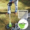 ZEACCT 50-Piece Replacement Trimmer Blades for Cordless Grass Trimmers, Durable