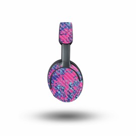MightySkins Carbon Fiber Skin Compatible with Bose QuietComfort Ultra - Vibrant Splatter | Protective, Durable Textured Carbon Fiber Finish | Easy to Apply