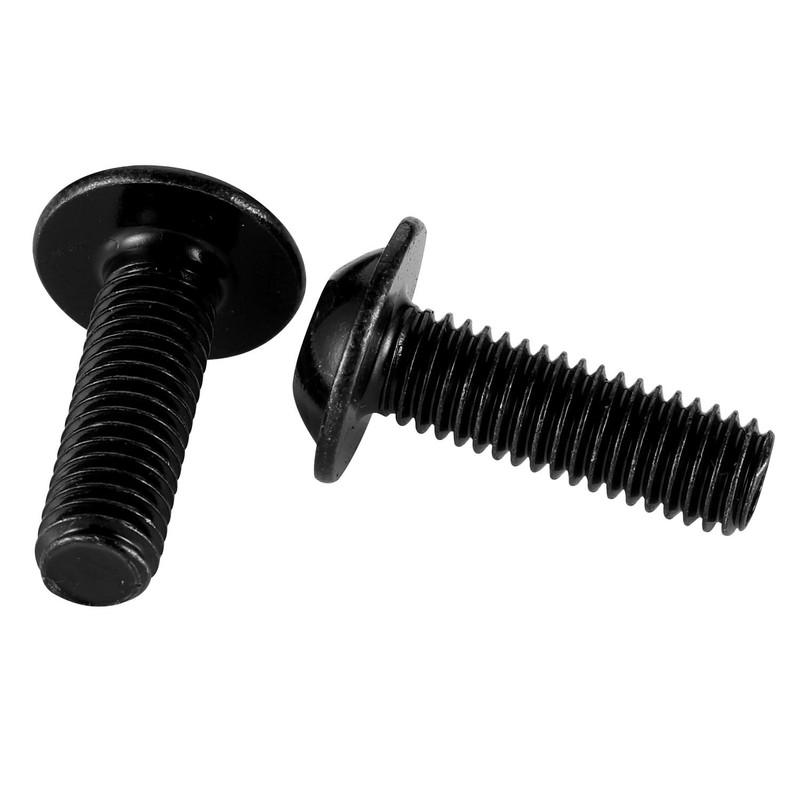 M5-0.8 x 16mm Flanged Button Head Socket Cap Screw Bolts,