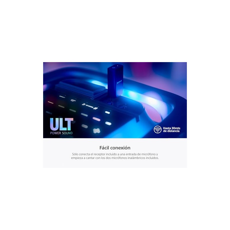 ULT Power Sound | Micrófono inalámbrico ULTMIC1