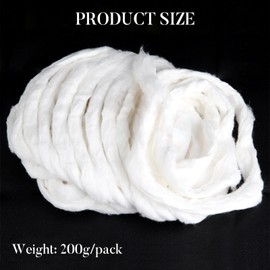 Beauty Cotton Pads, Make-Up Cotton Cord, Degreasing Cotton Ball Perm, Hairdressing Supplies, Cotton, Hairdresser Curling Pimple, Perm Hair Styling Tool, for Hairdressing Salon, Beauty Treatments,