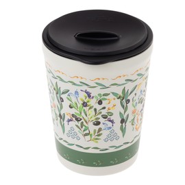 Maebata Bevande 53052 Tumbler with Lid, Vacuum Insulated, Hot or Cold Insulated, 9.2 fl oz (260 ml), Olive, Stylish, Boxed, Gift Present