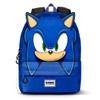 Sega-Sonic Sight-Kleiner Fan Heady HS Backpack, Blue, 23 x 34