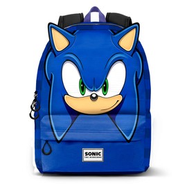 Sega-Sonic Sight-Kleiner Fan Heady HS Backpack, Blue, 23 x 34 cm, Capacity 10 L, blue, Small FAN Heady HS Backpack Sight