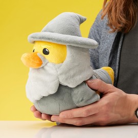 TUBBZ Plush: Lord of The Rings - Gandalf The Grey Cosplaying Rubber Duck Soft Plush Collectible Toy