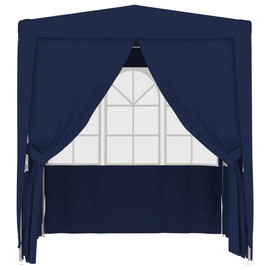 CHARMMA Canopy Tent Party Tent Wedding Tents for Parties Canopy Patio Outdoor Backyard Screen House Pop Up Gazebo Tent Carpas Canopies Beach Cabana Shades Polyester,6.6'x6.6',Blue