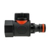 Garden Watering Hose/irrgation Flow Control Valve Male-femaleclick-Lock/Thread (Female Thread-Male Click-Lock)