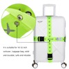 Large Luggage Strap Suitcase Straps Blue Suitcase Identification, Green and