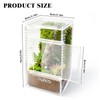 GTSEEMUU Jumping Spider Enclosure, 8 x 8 x 15 cm