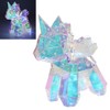 Night Light Unicorn LED Colour Changing Starlightz Holographic Crystal Lamp