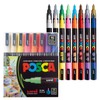 Posca Juego de rotuladores de pintura acrílica, fino
