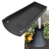 Jamphaza Splash Block for Gutter Downspout Extensions, 24" Rainwater Extender,