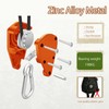 Hikeman Camping Rope with Ratchet Pulley,Quick Setup Outdoor Guy Lines