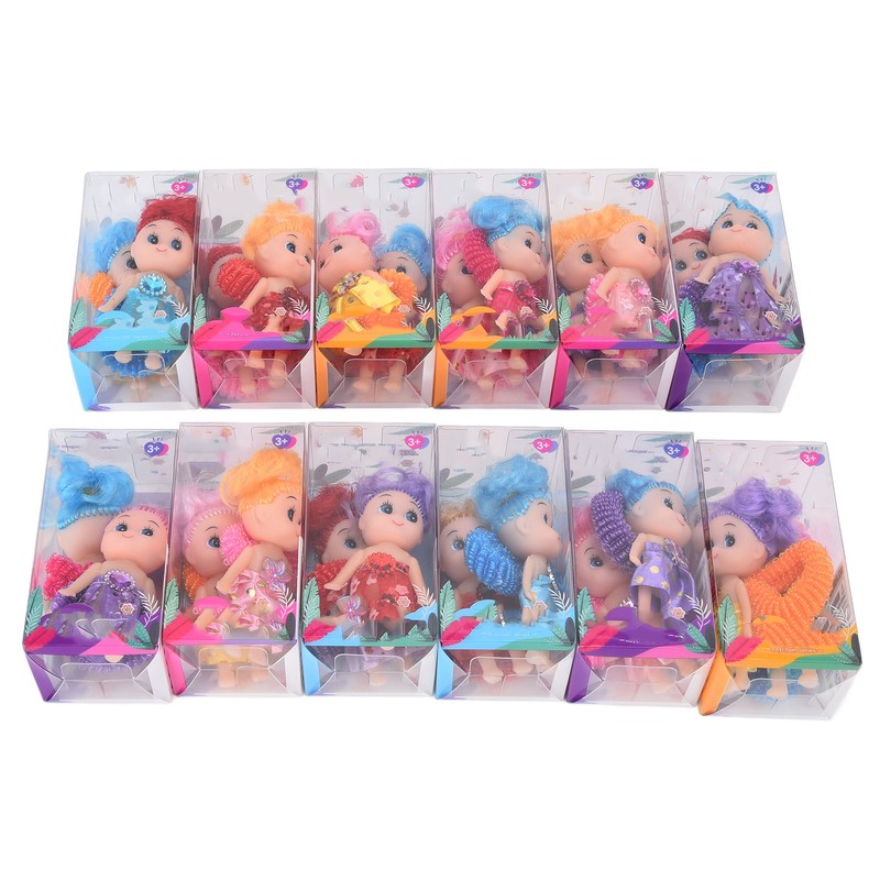 24pcs Mini Doll Children Kid Exquisite Unique Girl Doll with