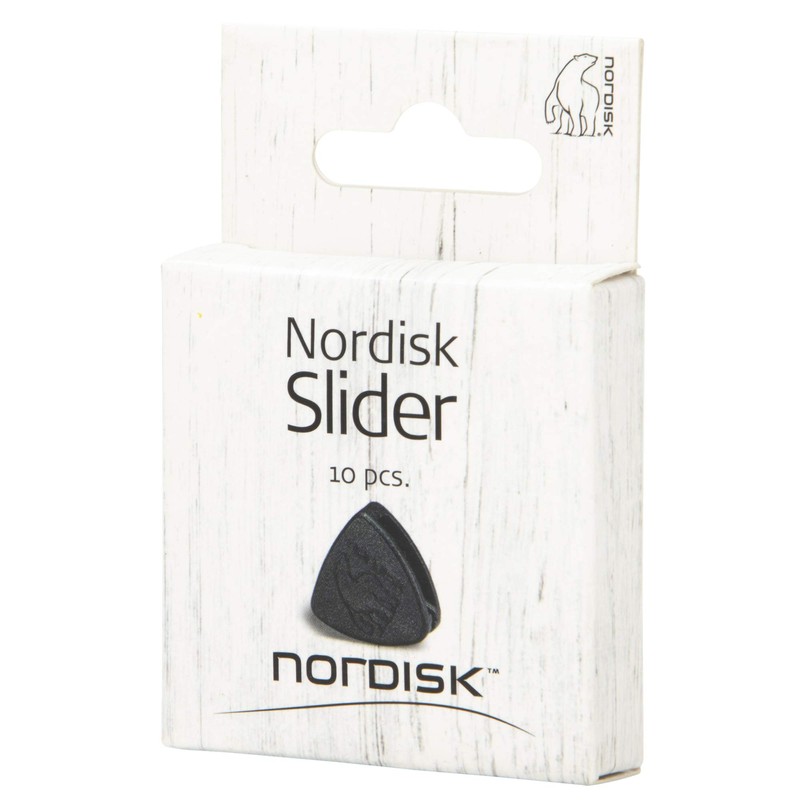 Nordisk 119054 Outdoor Camping Tent Sliders, Plastic, Set of 10,