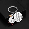 WSNANG Cute Duck Jewelry You are Braver Stronger Smarter Than