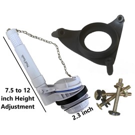 Kohler Part 85406 2-inch Toilet Flush Valve with Triangle Gasket Included