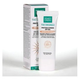 Martiderm Proteos Screen Spf 50 Crema Con Color - 40 Ml                                                                                               