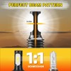 For Toyota Yaris 2006-2014 Fog Lights Bulbs, 8000LM Super Bright