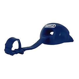 Battle Oxygen Lip Protector Mouthguard with Connected Strap â Football and Sports Mouth Guard â Maximum Oxygen Supply â Mouthpiece Fits With or Without Braces â Impact Shield Covers Lips and Teeth