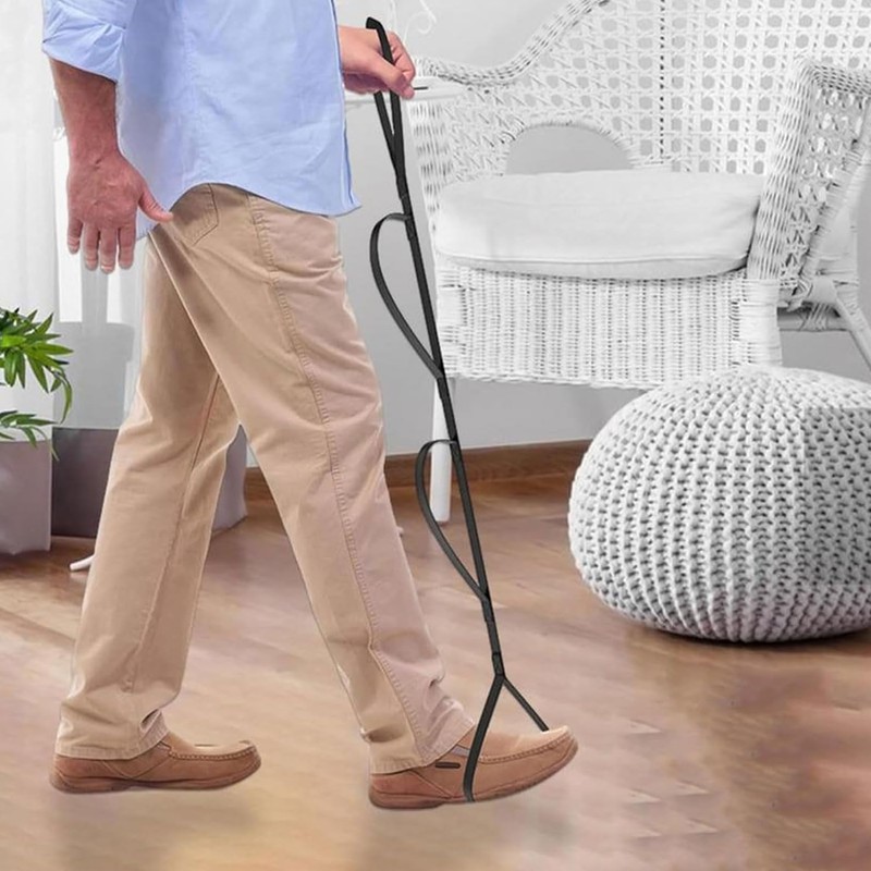 Durable Leg Lifter Mobility Aid with Strong Handle Strap -