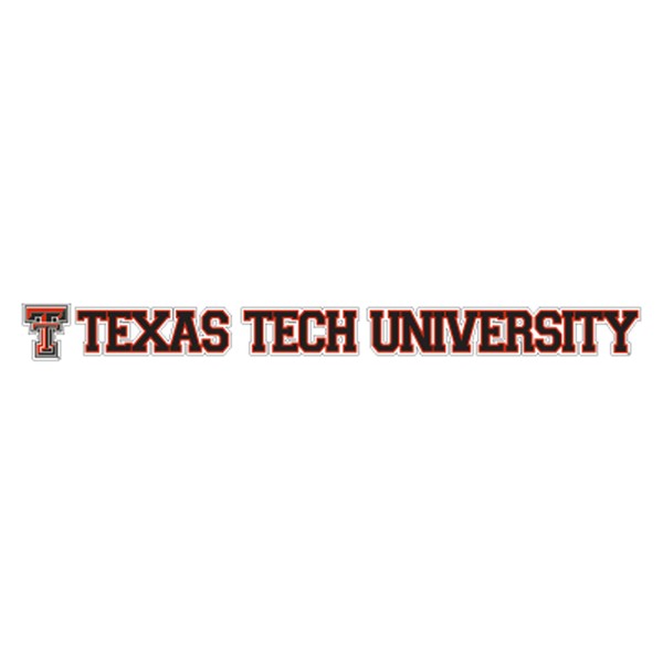 Craftique Texas Tech Decal (TT Texas TECH University DEC (19''), 19 in)