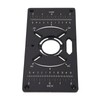 Router Plate Aluminum Alloy Router Table Insert Plate Trimming Machine