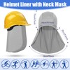 Syhood 9 Pcs Helmet Liner with Neck Mask UV Protection