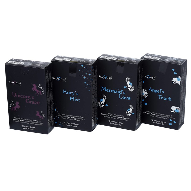 37352 Stamford Premium Hex Incense Cones - Gift Set 12