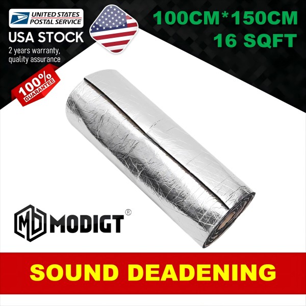 MOGIGT Auto Hood Floor Cargo Area Sound Deadening Barrier Noise