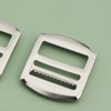 VGOL 20 Pieces Metal Sliding Buckle Replacement Ladder Lock Buckle