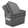 Jolie Max Plastic Storage Boxes with Lid, 3 Set of