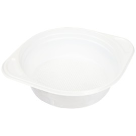 PAPSTAR Kunststoff Suppenschalen, 500 ml, Weiß, 100 Stück