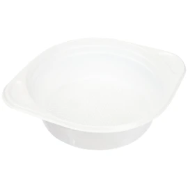 PAPSTAR Kunststoff Suppenschalen, 500 ml, Weiß, 100 Stück