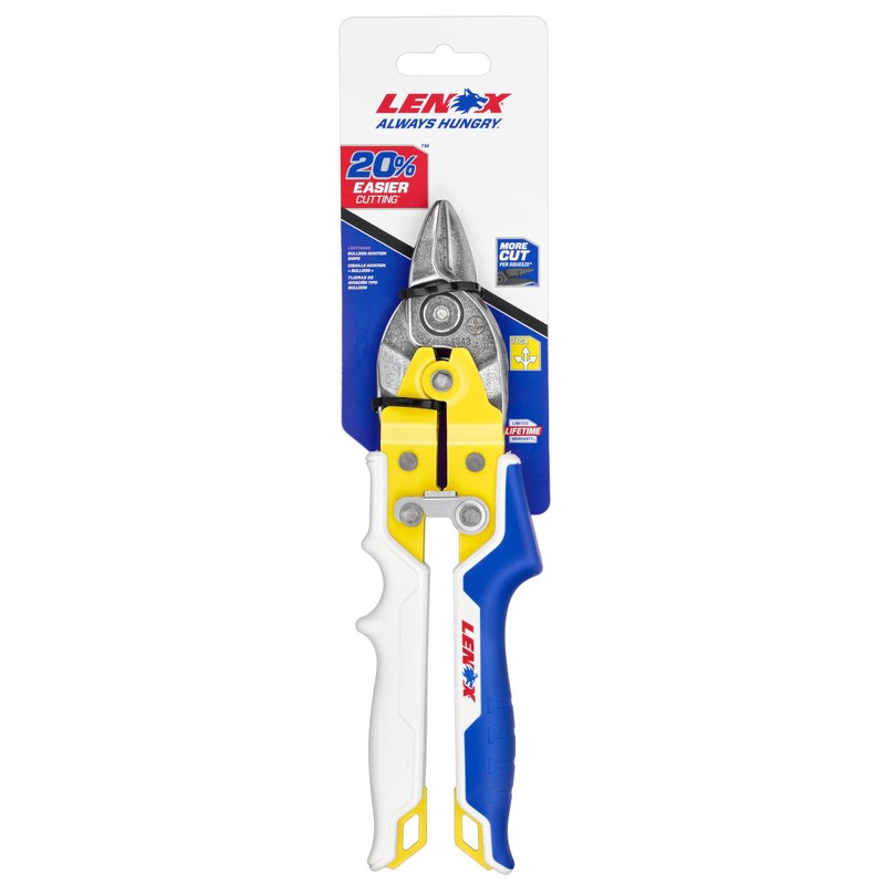 LENOX TOOLS Pliers, Bulldog Avitation Snips, With Durable Grip (LXHT14343​)