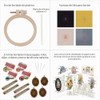 ZOCONE - Paquete de 4 kits de collar de bordado,