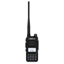 Radioddity GM-30 GMRS Radio [2 Pack + Cable], VHF & UHF Scanner, NOAA, USB-C