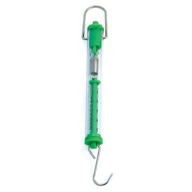 Sci-Supply Newton Force Meter Spring Scale - Max Capacity 500g/5N, Dual Scale Labeled Green Scale (6)