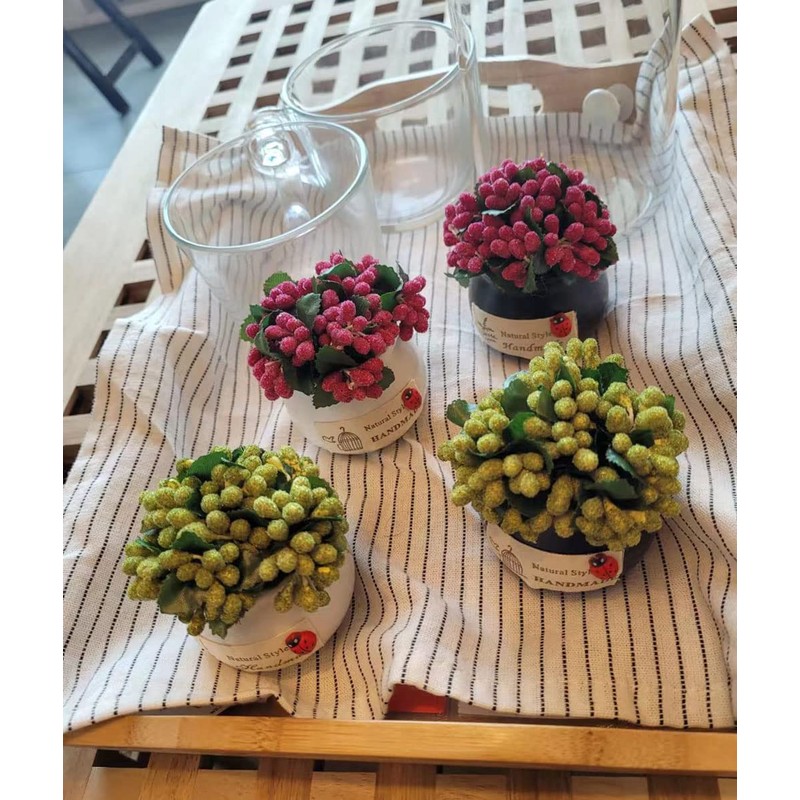 Mini Artificial House Plant, Photocatalyst, Deodorizer, Fake Green, Interior, Japanese