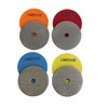 4 Inch Diamond Polishing Pads, Electroplated Grinding Sandpaper Disc Hook