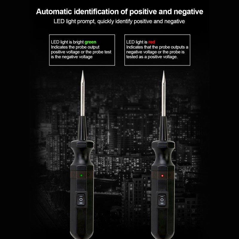 DY18 Car Electric Circuit Tester 12/24V DC 10A Overload Protection