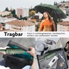LENDOO Umbrella, stormproof, compact folding umbrella, stormproof, automatic, large pocket