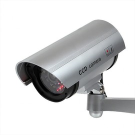 B-Type Dummy Security Camera with Included Sticker B-Type Dummy CCTV Camera
