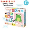 Banana Panda Suuuper Size Memory Game - Farm Animals -
