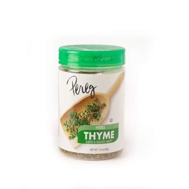 Pereg Dry Thyme Leaves - 1.40 Oz - Dried Thyme Herb Seasoning - Bulk Spices & Herbs - Adds Aromatic Flavor â Natural, Non-GMO, Non-Irradiated